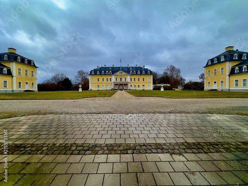 Bild auf Leinwand Schloss Neuwied in Neuwied (Rheinland-Pfalz)