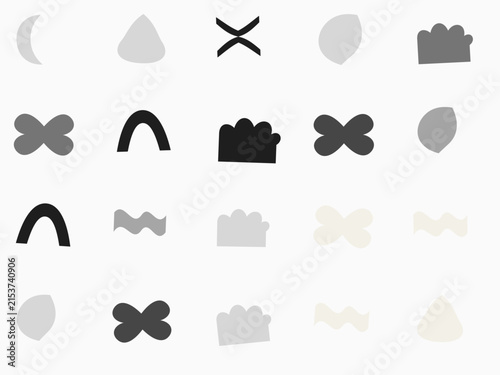 Abstract Vector Shapes and Symbols Collection