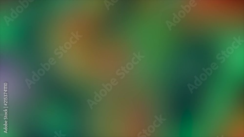 Abstract Blurry Organic Shapes Flowing with Warm and Cool Tones in Cinematic Motion