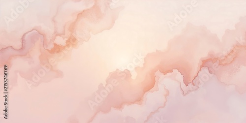 Elegant abstract marble texture background with soft peach and pink fluid waves abstract background artistic