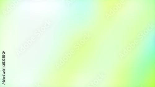 Abstract soft focus green and blue background with subtle light streaks in cinematic motion