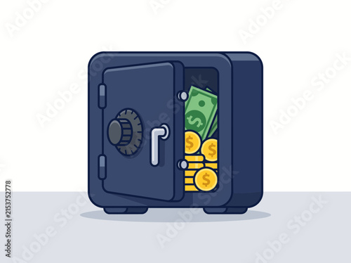Mobile Phone with Green Screen and Money Box Symbolizing Digital Business, Finance, Technology, Savings, Electronic Devices, and Modern Financial Services