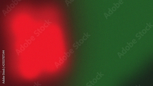 Abstract Red and Green Grainy Gradient Background Texture