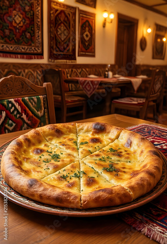 Traditional georgian khacha...