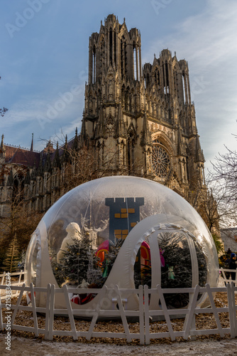 Photography view of the sagrada familia in barcelona