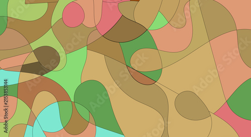 Gray Camouflage Pattern with Overlapping Organic Shapes, Military Texture Featuring Irregular Curved Forms, Camouflage Design with Soft Neutral Tones, Military Inspired Background with Random Curved