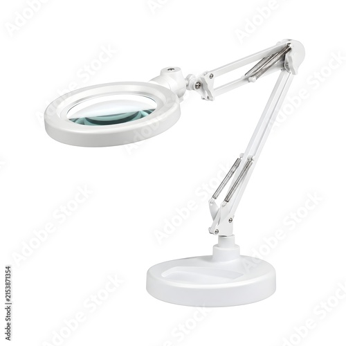 Adjustable Magnifying Lamp for Reading Crafts Detailed Work Low Vision Support and Comfortable Desktop Use