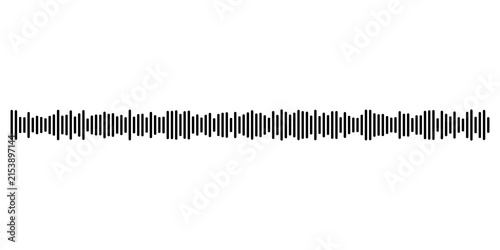 Fotografía Audio Sound Waveform Equalizer with Vertical Bars for Music, Podcast and Voice R