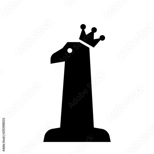 Number 1 with bird and crown logo