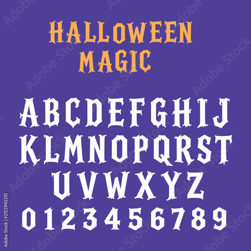 Halloween Magic Halloween Font. this is for halloween 