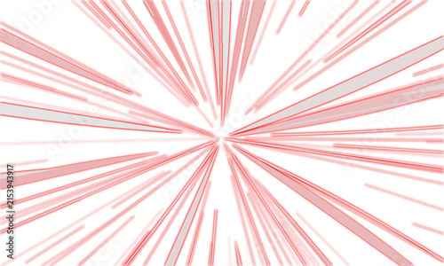 Red speed line effect overlay featuring radial motion stripes for high energy manga action comics and dynamic game graphics.