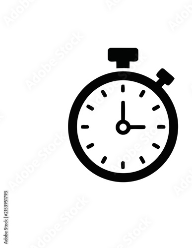 Stopwatch timer icon for performance.