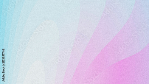 Soft abstract grainy textured background featuring smooth wavy layered forms in cyan and magenta purple.