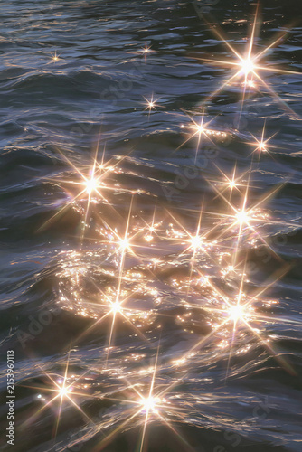 river shine background, generation AI 