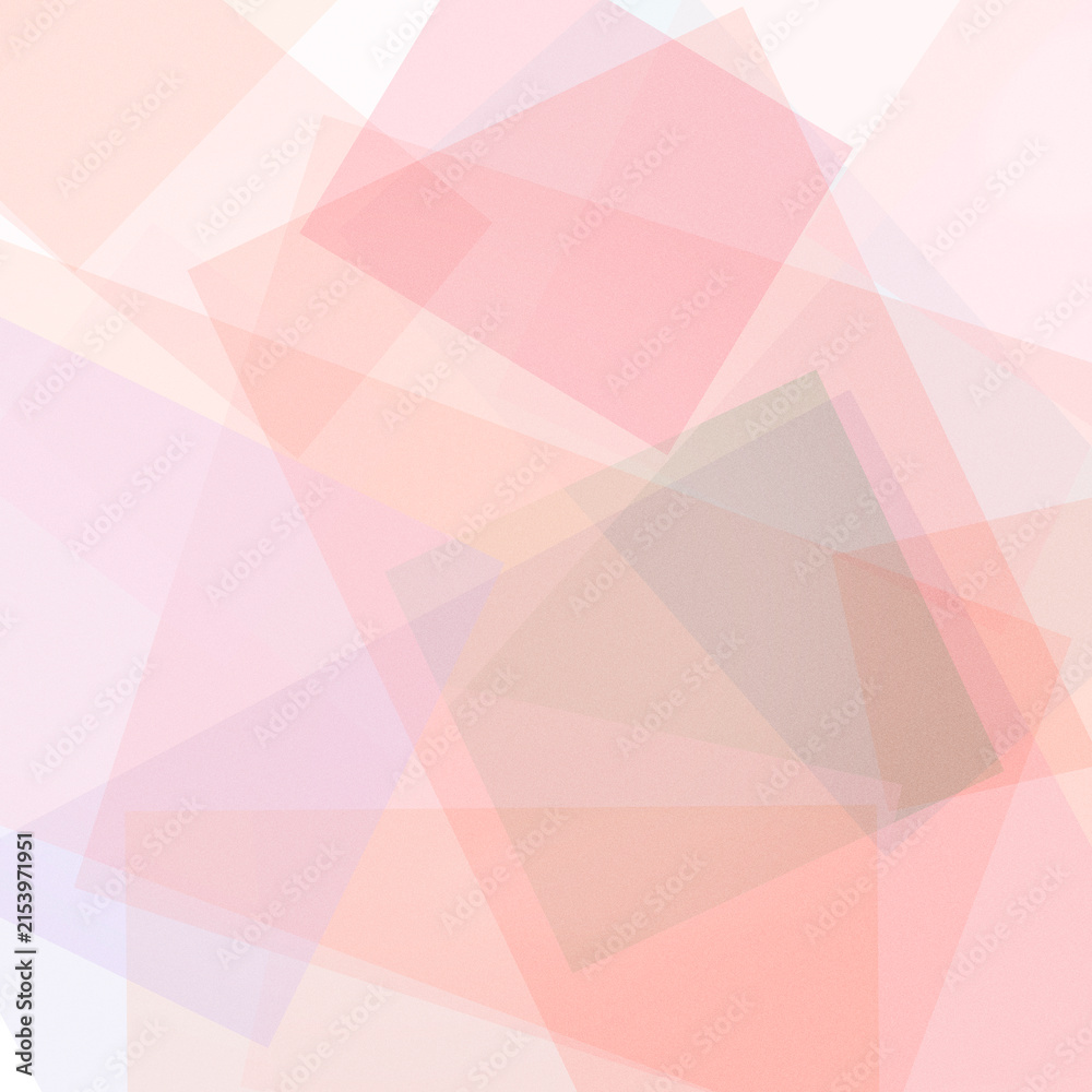 Fototapeta premium A soft pink and peach geometric abstract pattern with gentle light gradients creates a calm, modern backdrop for design projects, branding, and presentations.