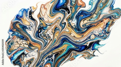 marble liquid fluid art texture overlay isolated on white background