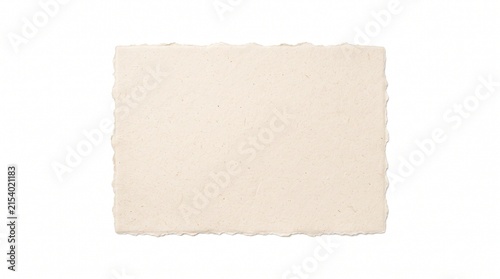 old paper on white background