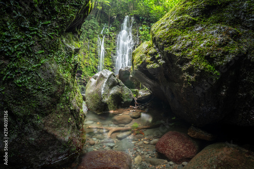 waterfall in the tropical forest, part 1