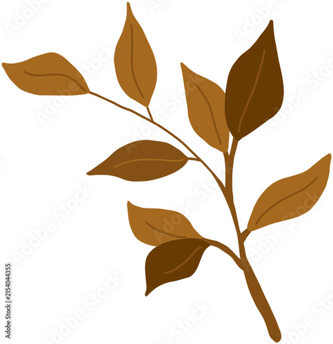 autumn leaves vector illustration