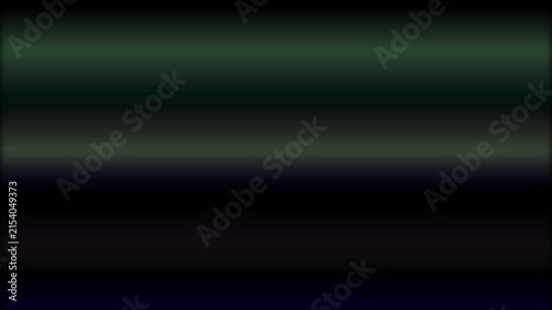 Horizontal streaks of muted green and dark blue light stretch across the frame in smooth blurred layers.