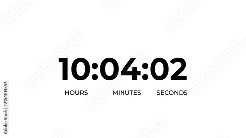 Black circular timer icon indicating eleven hours countdown with arrow on white background 11 hours countdowns.