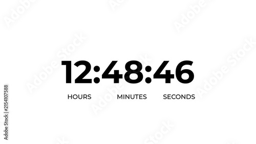 Black circular timer icon indicating fourteen hours countdown with arrow on white background 14 hours countdowns.