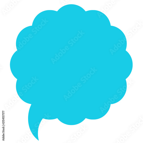 Speech Bubble Graphic Design Isolated Shape