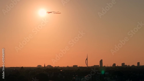 Amazing Portsmouth drone aerial view