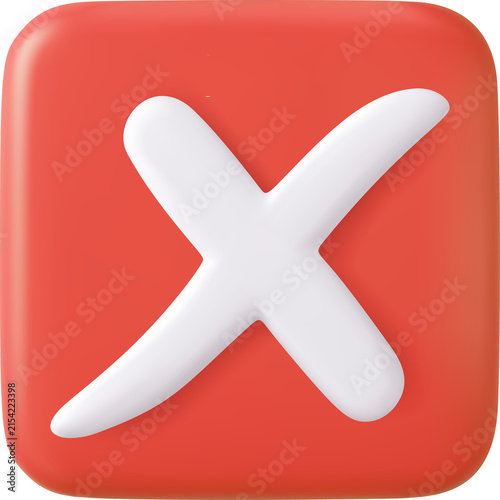 Konstfotografi Cancel cross icon