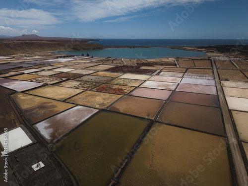 Salinas de Janubio Colorful Salt Ponds Lanzarote