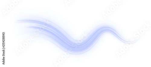 Canvastavla Glowing cyan motion trails create a futuristic energy stream