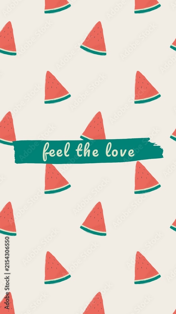 Obraz premium Love quote Facebook story template