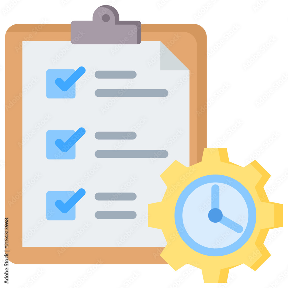 Obraz premium Project Management Icon