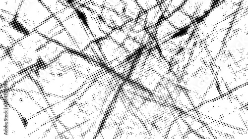 HALFTONE  ABSTRACT BACKGROUND BLACK AND WHITE