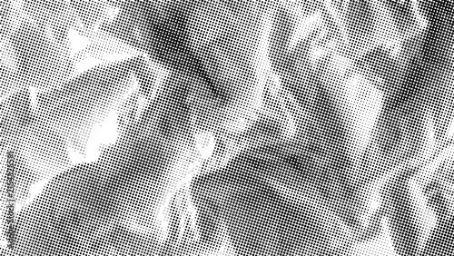 HALFTONE  ABSTRACT BACKGROUND BLACK AND WHITE