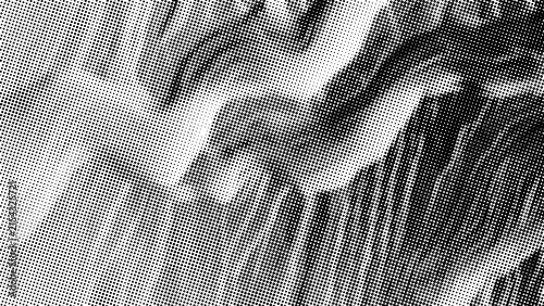 HALFTONE  ABSTRACT BACKGROUND BLACK AND WHITE