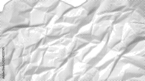 HALFTONE  ABSTRACT BACKGROUND BLACK AND WHITE