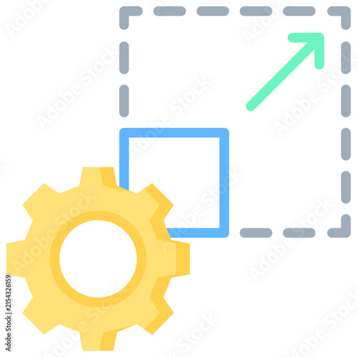 Foto Scalability Icon