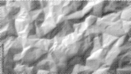 ABSTRACT HALFTONE BACKGROUND BLACK AND WHITE