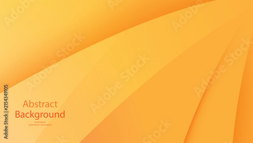 warm and orange color background abstract art vector