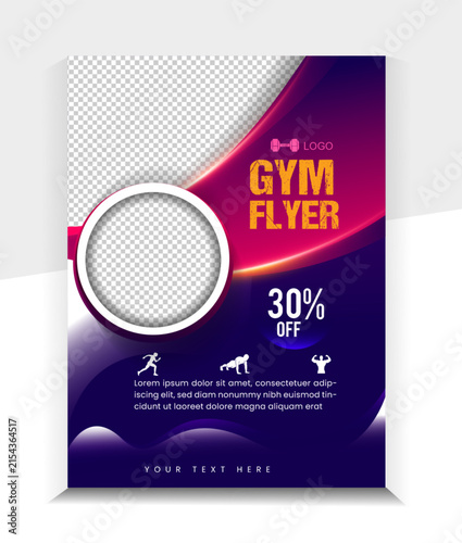 Gym Business Corporate Flyer Design