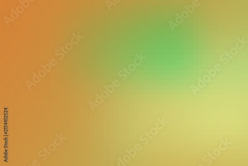 Konstfotografi Warm orange and earthy green soft focus gradient provides an organic seasonal color transition