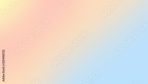Abstract background featuring a soft gradient of pastel colors blending from warm yellow and peach into a cool light blue