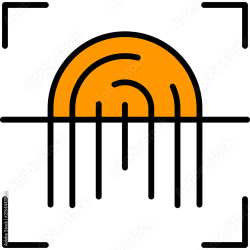 Fingerprint Scanner Icon