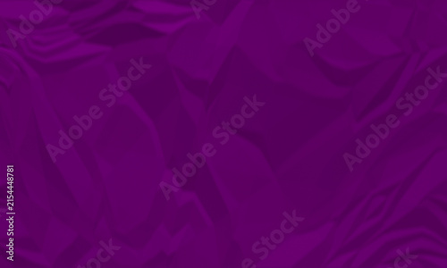 Abstract dark purple crumpled paper texture background with wrinkles and creases