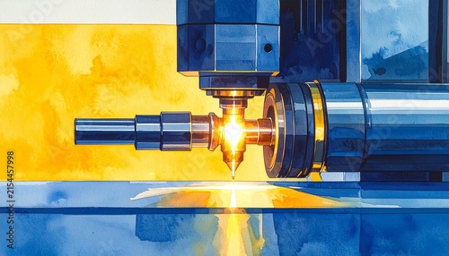 Precision CNC Machining with Bright Spark and Metal Cutting.