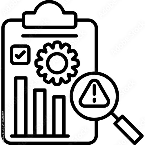 Risk Analysis Icon