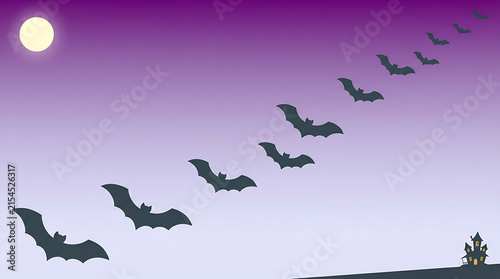 Dynamic Halloween Vector Background