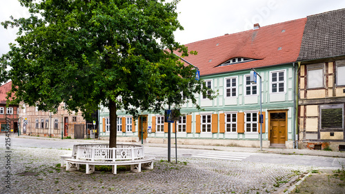 Sitzbank am Kirchplatz Lenzen