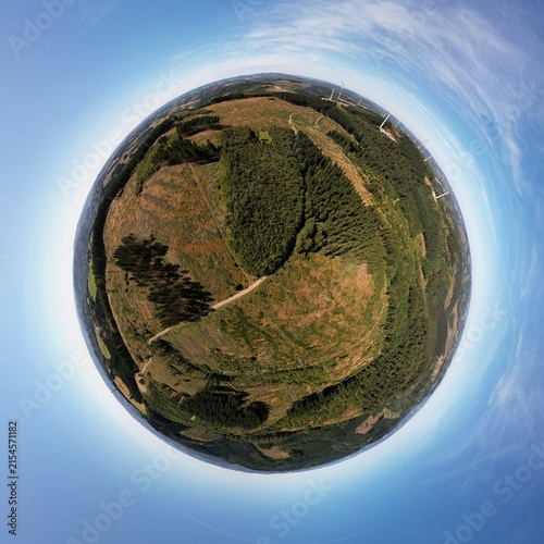 Fotografía Hitzeschäden / Wassermangel durch den Klimawandel -   Hochsauerland Nähe Wildewi